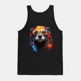 Honey Badger Rainbow Tank Top